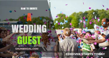 Gracefully Uninviting Wedding Guests: A Tactful Guide to Managing Your Guest List