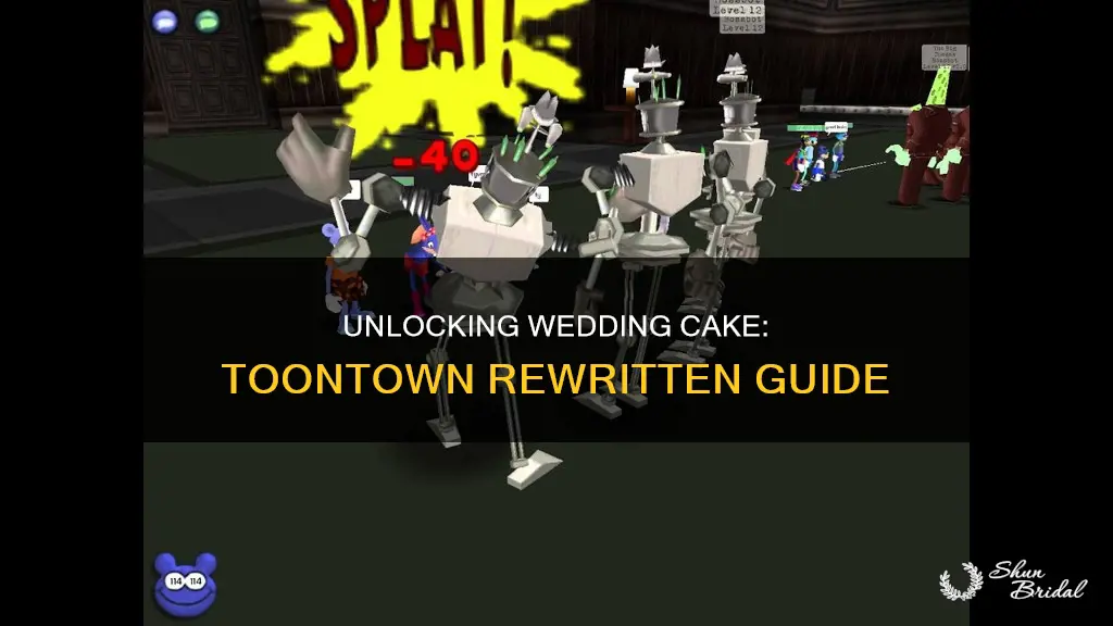 how to unlock wedding cake in toontown rewritten