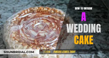 Quickly Unfreeze Your Wedding Cake: Easy, Safe Methods