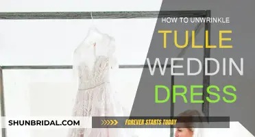 Unwrinkling Tulle Wedding Gowns: A Step-by-Step Guide