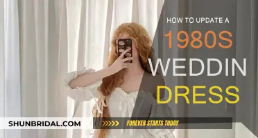 Revamping an '80s Wedding Dress: Modernizing a Vintage Gown