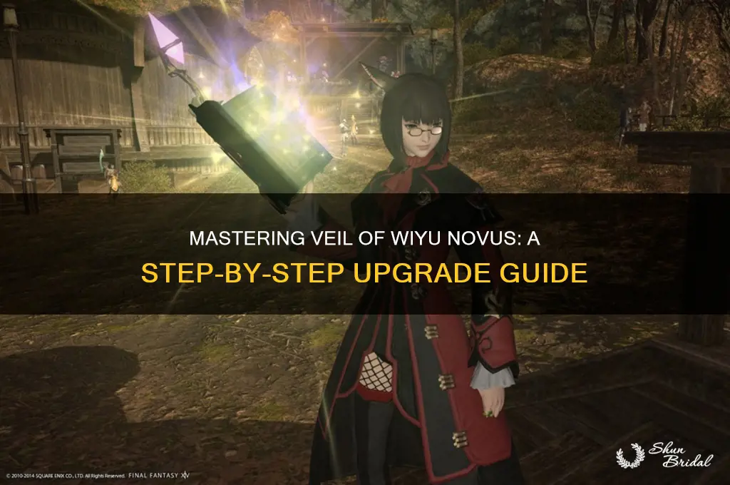 how to upgrade the veil of wiyu novus