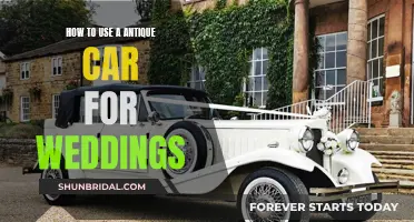 Vintage Car Weddings: A Guide to Using Antique Cars