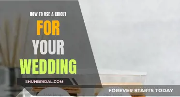 Crafting Your Dream Wedding with a Cricut