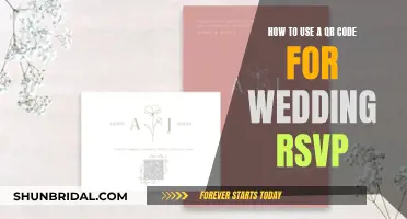 QR Codes: Easy Wedding RSVPs