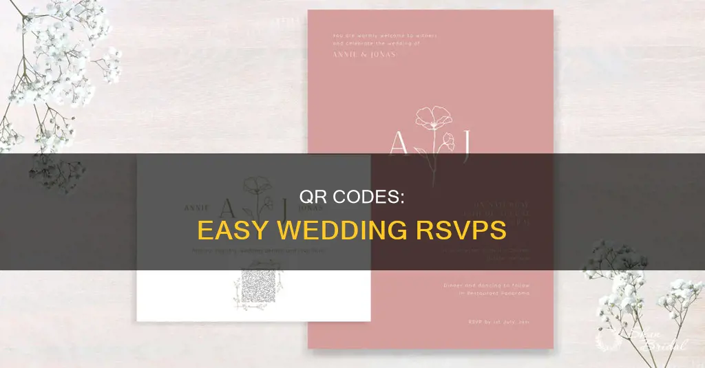 how to use a qr code for wedding rsvp