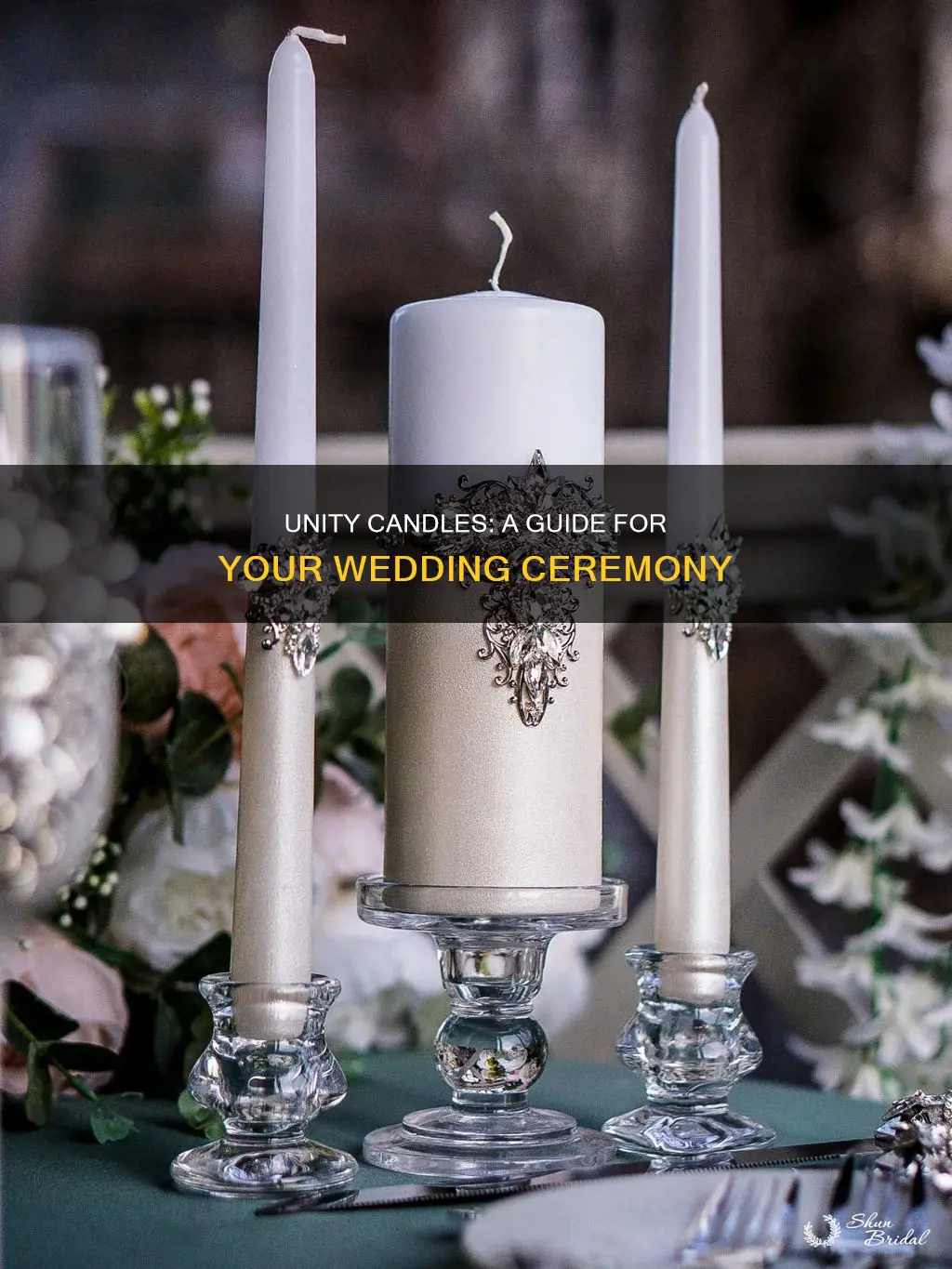 how to use a unity candle during a wedding
