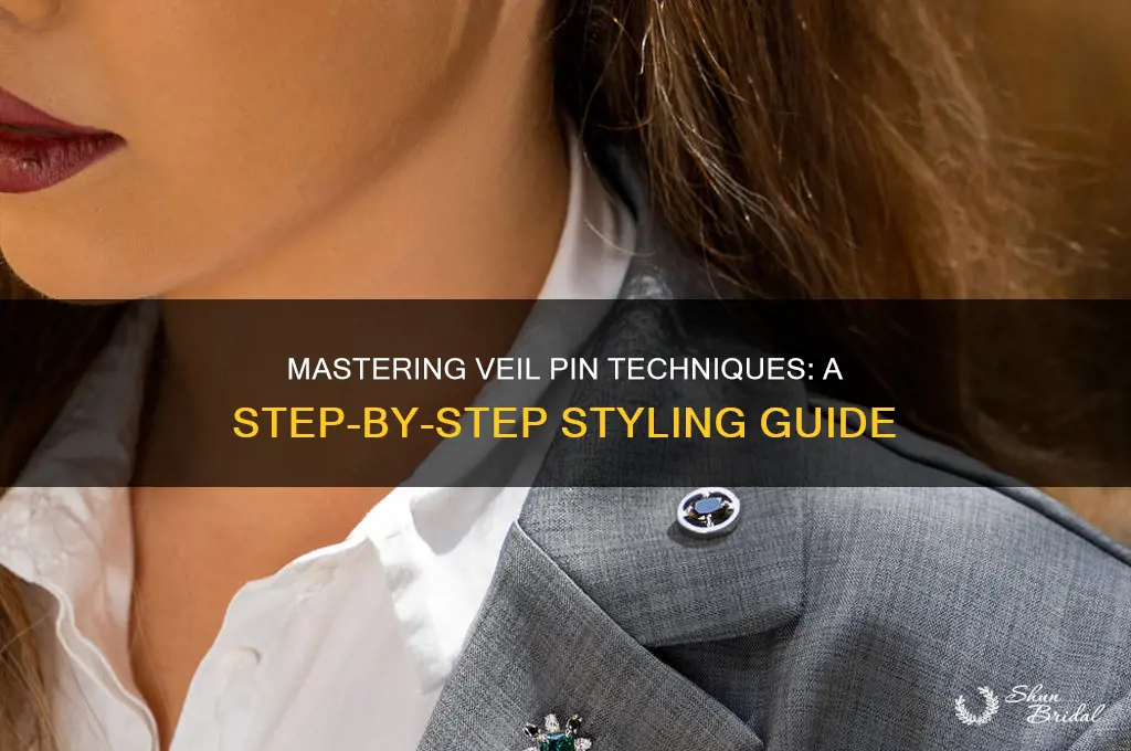 how to use a veil pin