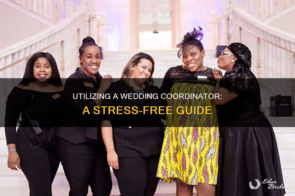 how to use a wedding coordinator