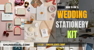 Guide to Using a Wedding Stationery Kit