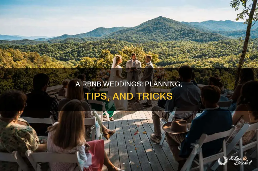 how to use airbnb for weddings