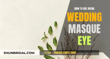 A Wedding Essential: Aveda Masque Eye