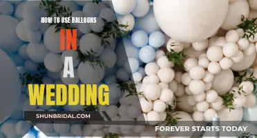 Creative Ways to Incorporate Balloons in Your Wedding
