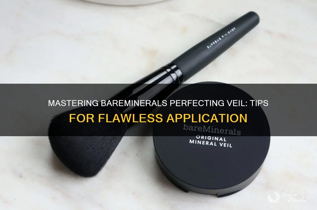 how to use bare mineral perfecting veil