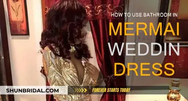 Mermaid Wedding Gown: Tips for Bathroom Breaks