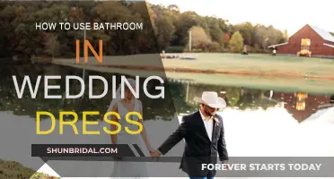 Tips for Using the Bathroom in Your Wedding Dress