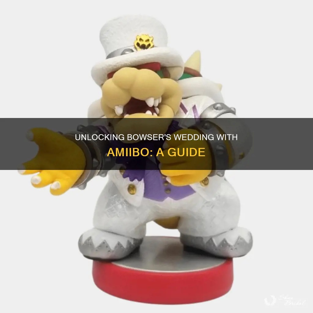 how to use bowser wedding amiibo