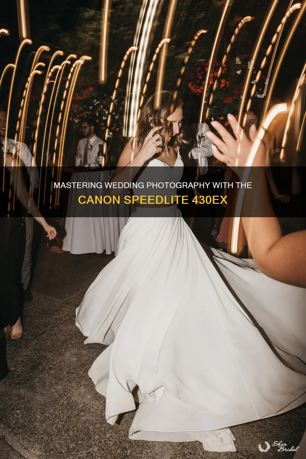 how to use canon speedlite 430 ex wedding