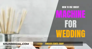 Cricut for Weddings: Crafting Your Dream Day