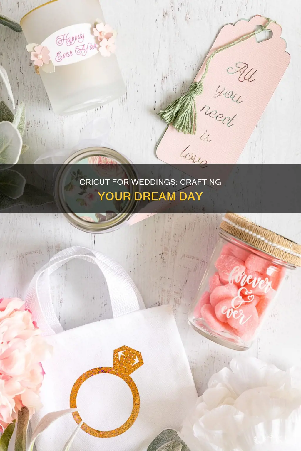 how to use cricut machine for wedding