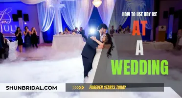 Creative Ways to Use Dry Ice at Your Wedding