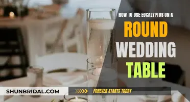 Eucalyptus Wedding Tables: Simple, Fresh, and Fragrant