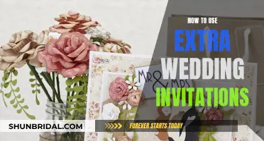 Creative Ways to Reuse Your Extra Wedding Invites