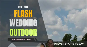 Using Flash for Outdoor Weddings: A Guide