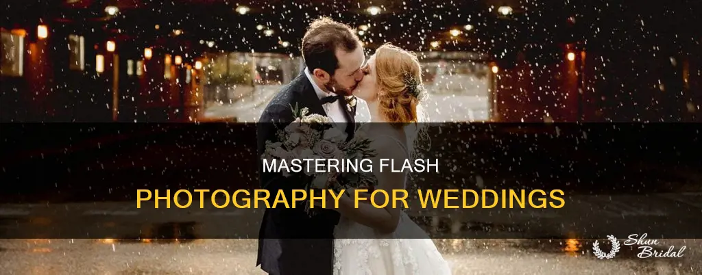 how to use flash wedding photography