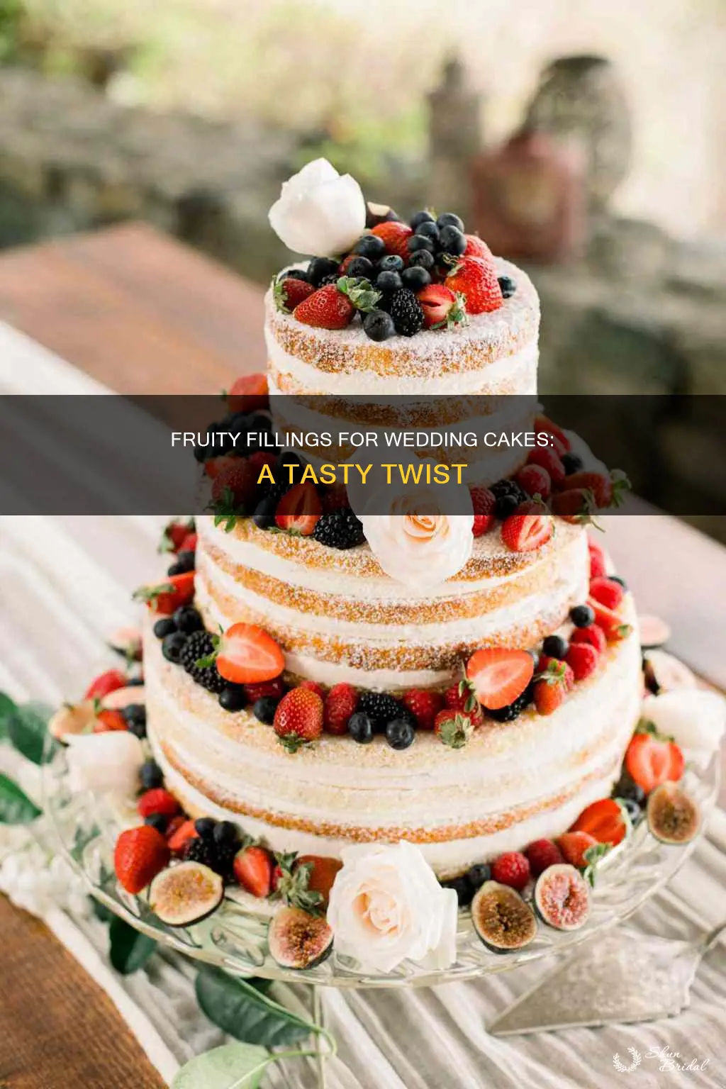 how to use fruit fillings for wedding cakes