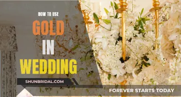 Golden Weddings: Timeless Glamour and Luxury