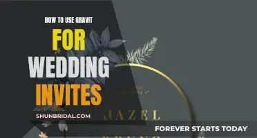 Designing Wedding Invites with Gravit: A Step-by-Step Guide