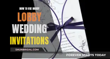 Creating Custom Wedding Invitations with Hobby Lobby