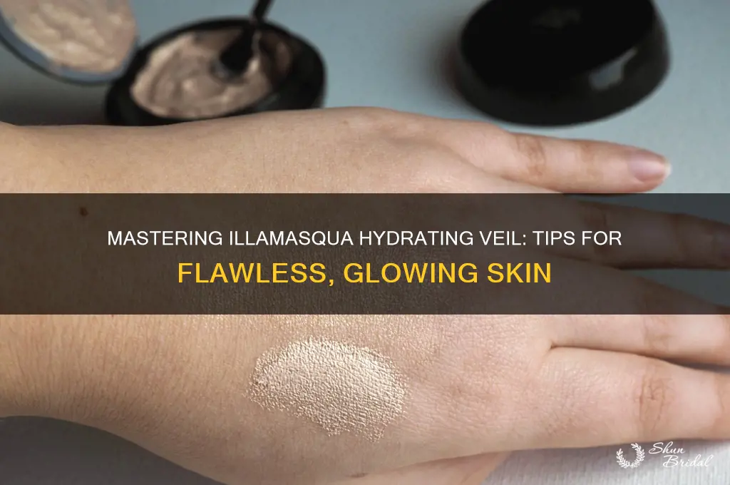 how to use illamasqua hydrating veil