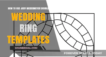 Using Judy's Templates for Double Wedding Ring Quilts