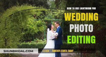 Lightroom Wedding Photo Editing: Tips and Tricks