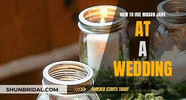 Creative Ways to Use Mason Jars at Your Wedding