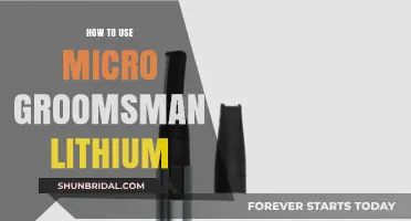 Mastering Micro Groomsman Lithium: A Step-by-Step Usage Guide