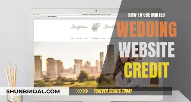 Maximizing Your Minted Wedding Website Credit
