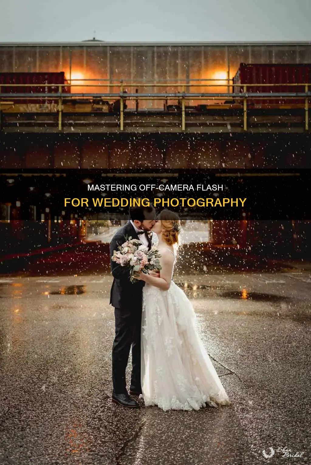 how to use off camera flash for weddings