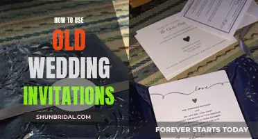 Creative Ways to Upcycle Old Wedding Invites