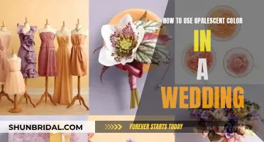 Opalescent Weddings: A Guide to Using Iridescent Colors