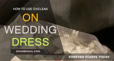 The Magic of Oxiclean on Wedding Dresses