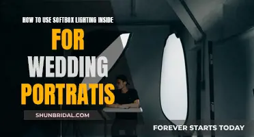 Softbox Lighting: Capturing Perfect Wedding Portraits