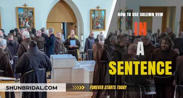 Mastering Solemn Vow: Crafting Powerful Sentences with Precision and Impact