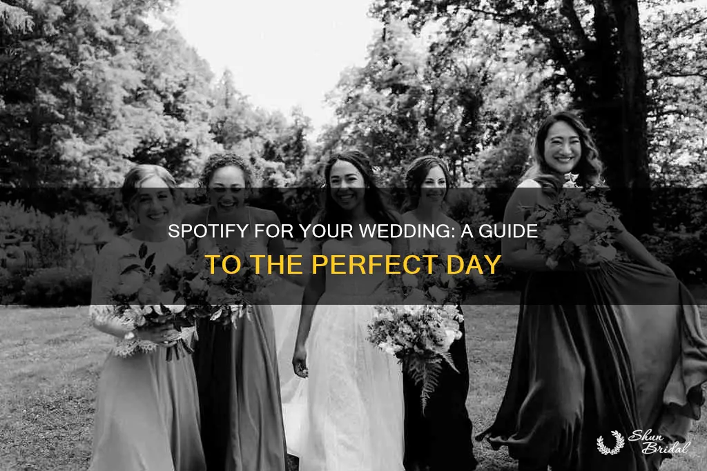 how to use spotify for a wedding