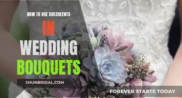 Succulents for Wedding Bouquets: Creative Ways to Incorporate