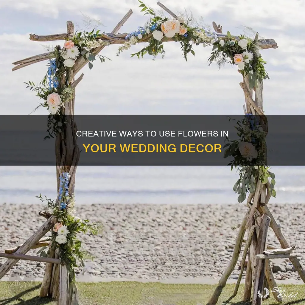 how to use tue in a wedding aror