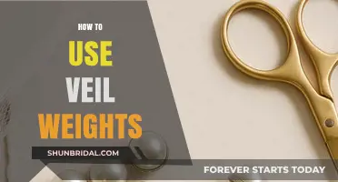 Mastering Veil Weights: Tips for Perfectly Shaped Wedding Veils