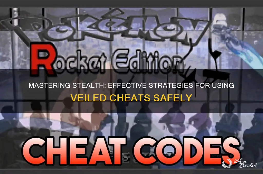 how to use veiled cheats